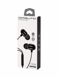 Орбита OT-ERG10 Белые наушники вакуум-гарнитура (3.5мм)